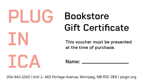 Plug In Bookstore Gift Certificate