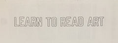 Learn to Read Art (Lawrence Weiner)