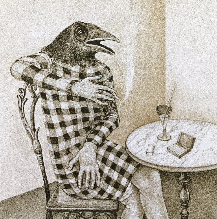 The Talking Crow: Michael Boss and Diana Thorneycroft